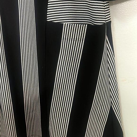 BCBGMAXAZRIA BLACK COMBO NWT DRESS SIZE 6 - Picture 4 of 7